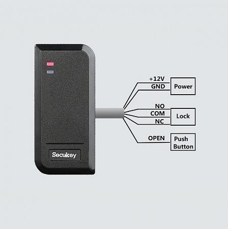 Считыватель карт со встроенным контроллером Secukey S2-EM