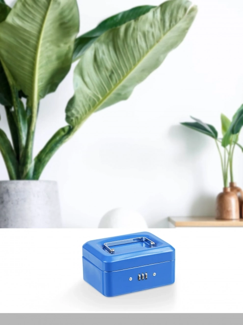 Ящик для денег SAFEBURG Keeper-15C Blue Gloss Ящик для денег SAFEBURG Keeper-15C Blue Gloss