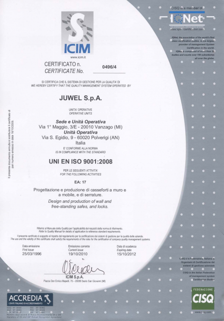 Сейф для офиса Juwel 4433 Сейф для офиса Juwel 4433