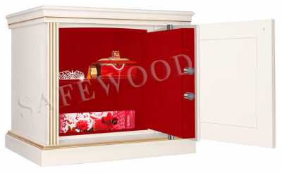Элитный сейф с отделкой деревом Safewood 57EL DS2 Flock Patina