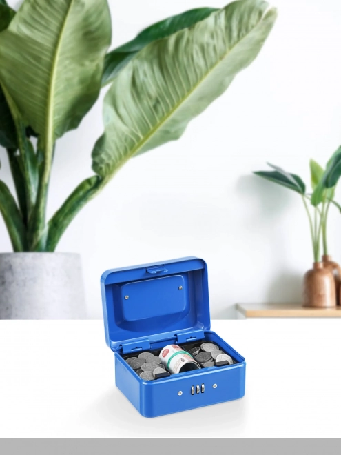 Ящик для денег SAFEBURG Keeper-15C Blue Gloss Ящик для денег SAFEBURG Keeper-15C Blue Gloss