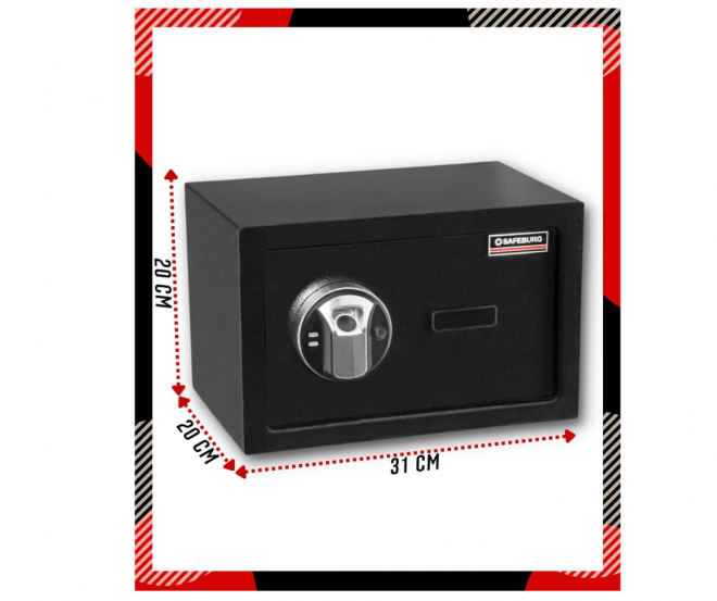 Сейф SAFEBURG SB-200F BLACK Сейф SAFEBURG SB-200F BLACK