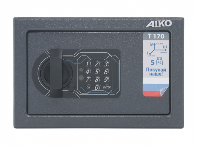 Сейф мебельный AIKO T 170 EL Сейф мебельный AIKO T 170 EL