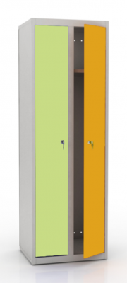 Двухсекционный шкаф для одежды ШМС-291П(600)