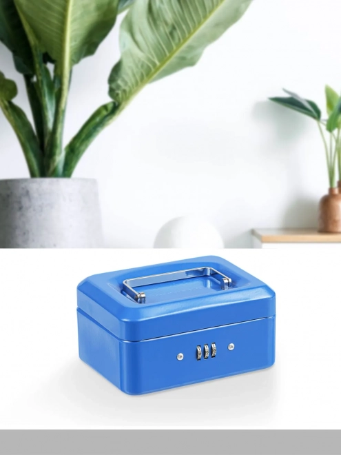 Ящик для денег SAFEBURG Keeper-15C Blue Gloss Ящик для денег SAFEBURG Keeper-15C Blue Gloss
