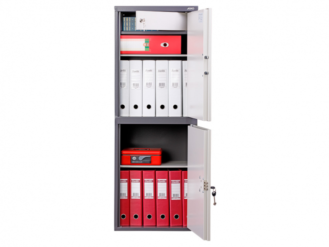 Шкаф офисный бухгалтерский AIKO SL-125T EL/2