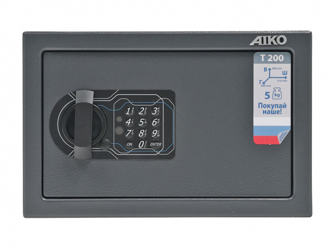 Сейф мебельный AIKO T 200 EL