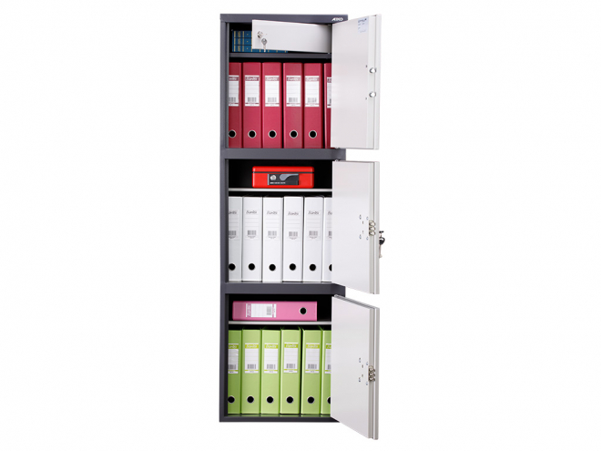 Шкаф офисный бухгалтерский AIKO SL-150/3T EL