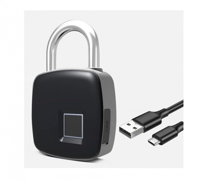 Умный электронный биометрический навесной замок SAFEBURG SMART 1490 TUYA Умный электронный биометрический навесной замок SAFEBURG SMART 1490 TUYA