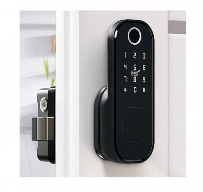 Умный биометрический дверной электронный замок SAFEBURG SMART-1300FB