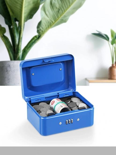 Ящик для денег SAFEBURG Keeper-15C Blue Gloss Ящик для денег SAFEBURG Keeper-15C Blue Gloss