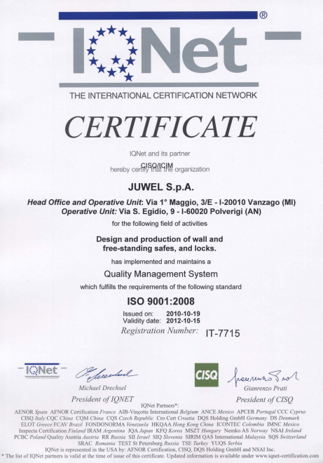 Сейф для офиса Juwel 4433 Сейф для офиса Juwel 4433