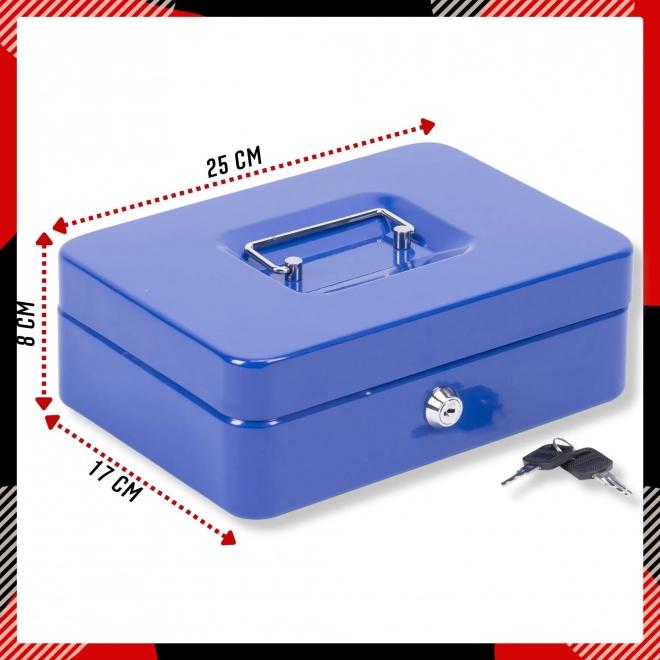 Ящик для денег SAFEBURG Keeper-25C Blue Gloss Ящик для денег SAFEBURG Keeper-25C Blue Gloss